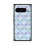 プレミアムスクエアケース with Pixelsnap［ Moroccan1 color - Blue ］