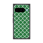 プレミアムスクエアケース with Pixelsnap［ Moroccan2 - Green ］