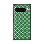 プレミアムスクエアケース with Pixelsnap［ Moroccan2 - Green ］