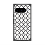 プレミアムスクエアケース with Pixelsnap［ Moroccan3 - Black ］