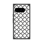プレミアムスクエアケース with Pixelsnap［ Moroccan3 - Black ］