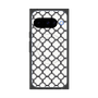 プレミアムスクエアケース with Pixelsnap［ Moroccan3 - Black ］