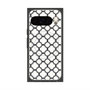 プレミアムスクエアケース with Pixelsnap［ Moroccan3 - Black ］
