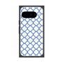 プレミアムスクエアケース with Pixelsnap［ Moroccan3 - Blue ］