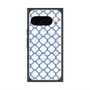 プレミアムスクエアケース with Pixelsnap［ Moroccan3 - Blue ］