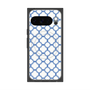 プレミアムスクエアケース with Pixelsnap［ Moroccan3 - Blue ］