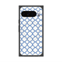 プレミアムスクエアケース with Pixelsnap［ Moroccan3 - Blue ］