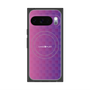 プレミアムスクエアケース with Pixelsnap［ CASEPLAY Check - Purple ］