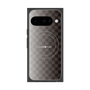 プレミアムスクエアケース with Pixelsnap［ CASEPLAY Check - Black ］