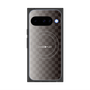 プレミアムスクエアケース with Pixelsnap［ CASEPLAY Check - Black ］