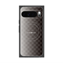 プレミアムスクエアケース with Pixelsnap［ CASEPLAY Check - Black ］