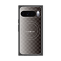 プレミアムスクエアケース with Pixelsnap［ CASEPLAY Check - Black ］