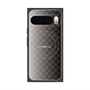 プレミアムスクエアケース with Pixelsnap［ CASEPLAY Check - Black ］