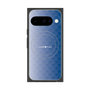 プレミアムスクエアケース with Pixelsnap［ CASEPLAY Check - Blue ］