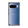 プレミアムスクエアケース with Pixelsnap［ CASEPLAY Check - Blue ］