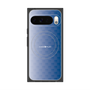 プレミアムスクエアケース with Pixelsnap［ CASEPLAY Check - Blue ］