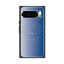 プレミアムスクエアケース with Pixelsnap［ CASEPLAY Check - Blue ］