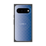 プレミアムスクエアケース with Pixelsnap［ CASEPLAY Check - Blue ］