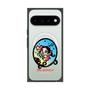 プレミアムスクエアケース with Pixelsnap［ アクビガール - オーバル ］