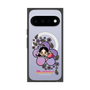 プレミアムスクエアケース with Pixelsnap［ アクビガール - フラワー ］