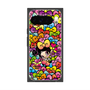 プレミアムスクエアケース with Pixelsnap［ アクビガール - リボン ］