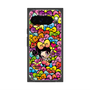 プレミアムスクエアケース with Pixelsnap［ アクビガール - リボン ］
