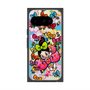 プレミアムスクエアケース with Pixelsnap［ アクビガール - フラワーリボン ］