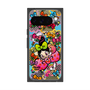 プレミアムスクエアケース with Pixelsnap［ アクビガール - フラワーリボン ］