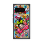 プレミアムスクエアケース with Pixelsnap［ アクビガール - フラワーリボン ］
