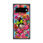 プレミアムスクエアケース with Pixelsnap［ アクビガール - フラワーリボン ］