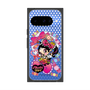 プレミアムスクエアケース with Pixelsnap［ アクビガール - キャンディーリボン ］