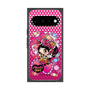 プレミアムスクエアケース with Pixelsnap［ アクビガール - キャンディーリボン ］