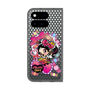プレミアムスクエアケース with Pixelsnap［ アクビガール - キャンディーリボン ］