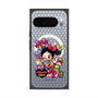 プレミアムスクエアケース with Pixelsnap［ アクビガール - プレゼントリボン ］