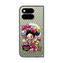 プレミアムスクエアケース with Pixelsnap［ アクビガール - プレゼントリボン ］