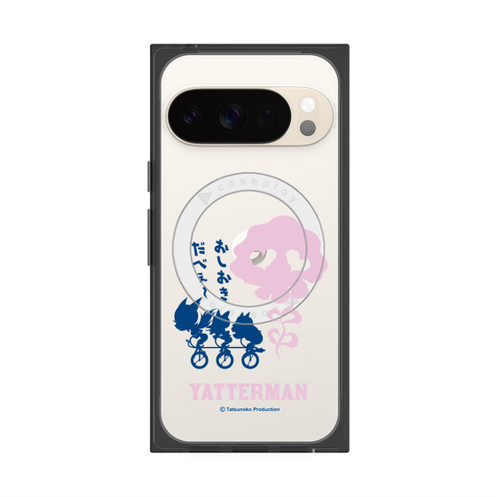 プレミアムスクエアケース with Pixelsnap［ ドロンジョ - おしおきだべぇ～ - Clear ］