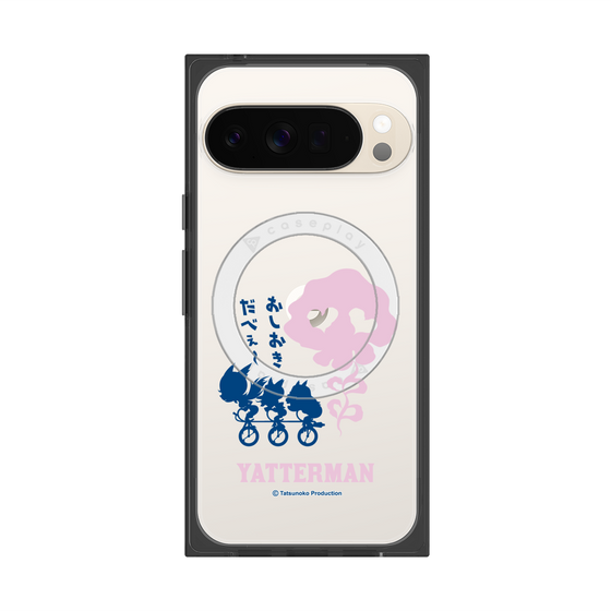 プレミアムスクエアケース with Pixelsnap［ ドロンジョ - おしおきだべぇ～ - Clear ］