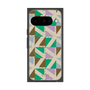 プレミアムスクエアケース with Pixelsnap［ ELLE - 幾何学 ］