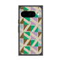 プレミアムスクエアケース with Pixelsnap［ ELLE - 幾何学 ］