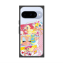 プレミアムスクエアケース with Pixelsnap［ マッハガール - コミック風 ］