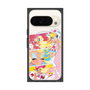 プレミアムスクエアケース with Pixelsnap［ マッハガール - コミック風 ］