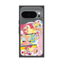 プレミアムスクエアケース with Pixelsnap［ マッハガール - コミック風 ］