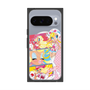 プレミアムスクエアケース with Pixelsnap［ マッハガール - コミック風 ］