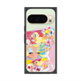 プレミアムスクエアケース with Pixelsnap［ マッハガール - コミック風 ］