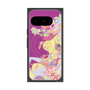 プレミアムスクエアケース with Pixelsnap［ マッハガール - 花とリップ ］