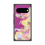 プレミアムスクエアケース with Pixelsnap［ マッハガール - 花とリップ ］