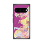 プレミアムスクエアケース with Pixelsnap［ マッハガール - 花とリップ ］