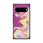 プレミアムスクエアケース with Pixelsnap［ マッハガール - 花とリップ ］