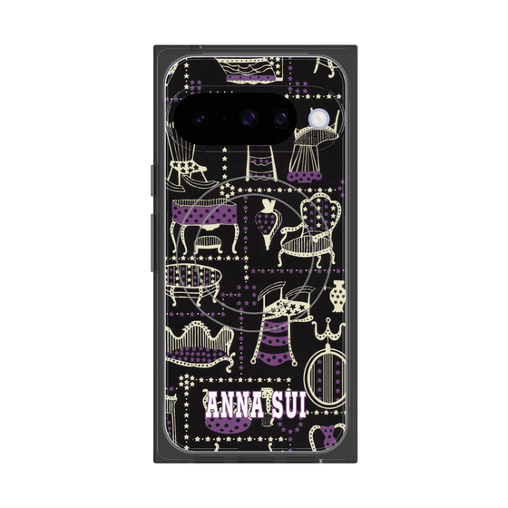プレミアムスクエアケース with Pixelsnap［ ANNA SUI - チェア ］