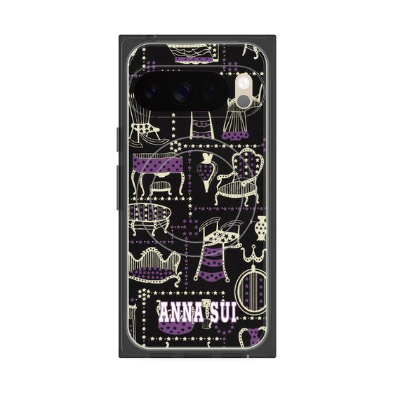 プレミアムスクエアケース with Pixelsnap［ ANNA SUI - チェア ］